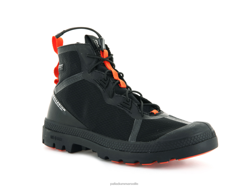 unisexe voyage aventure liteplus PJVRJ57 Palladium noir bottes