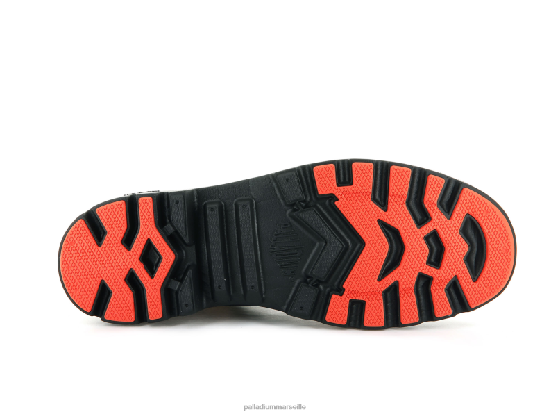 unisexe voyage aventure liteplus PJVRJ57 Palladium noir bottes