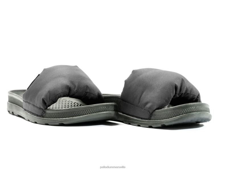 unisexe tapis de glisse solea PJVRJ208 Palladium noir diapositives