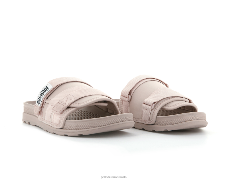 unisexe toboggan soléa PJVRJ209 Palladium fumée rose diapositives