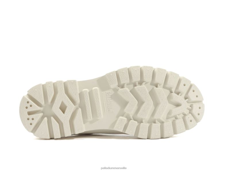 unisexe pallashock lo organique 2 PJVRJ165 Palladium étoile blanche chaussures