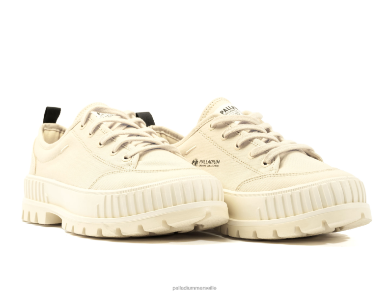 unisexe pallashock lo organique 2 PJVRJ193 Palladium Sahara chaussures
