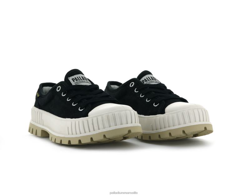 unisexe pallashock og PJVRJ178 Palladium noir/gomme chaussures