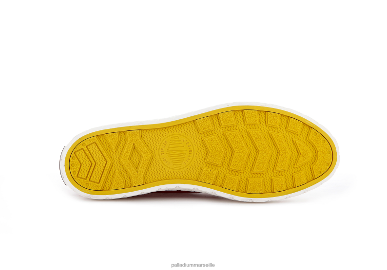 unisexe toile palla ace PJVRJ182 Palladium salsa rouge chaussures