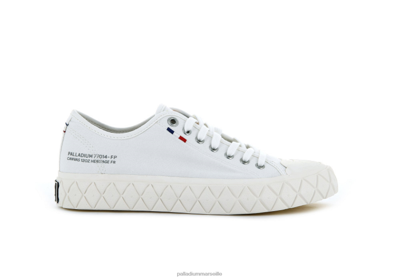 unisexe toile palla ace PJVRJ187 Palladium étoile blanche chaussures