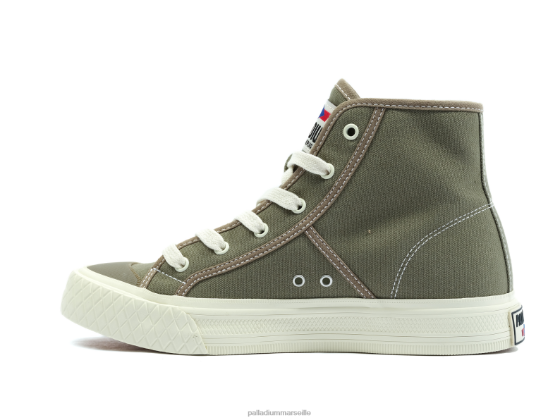 unisexe palla louvel PJVRJ149 Palladium vert sombre chaussures