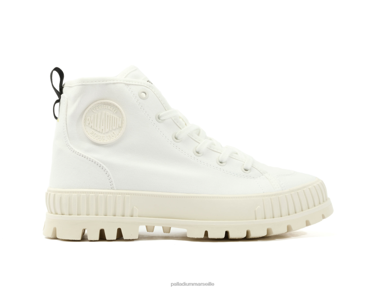 unisexe pallashock organique 2 PJVRJ134 Palladium étoile blanche chaussures